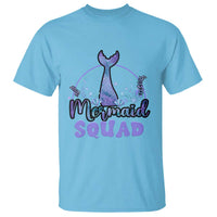 Mermaid Squad T Shirt Birthday Party Girl B-Day Ocean - Wonder Print Shop