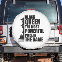 Chess Lover Spare Tire Cover Black Queen The Most Powerful Piece In The Game Checkmate
