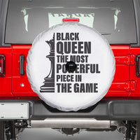 Chess Lover Spare Tire Cover Black Queen The Most Powerful Piece In The Game Checkmate