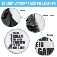 Chess Lover Spare Tire Cover Black Queen The Most Powerful Piece In The Game Checkmate