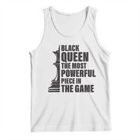 Chess Lover Tank Top Black Queen The Most Powerful Piece In The Game Checkmate