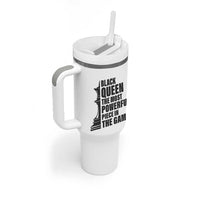 Chess Lover Tumbler With Handle Black Queen The Most Powerful Piece In The Game Checkmate
