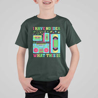 Funny 70s 80s T Shirt For Kid I Have No Idea What This Is Retro Vintage 90s Outfit - Wonder Print Shop