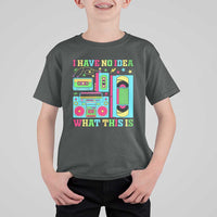 Funny 70s 80s T Shirt For Kid I Have No Idea What This Is Retro Vintage 90s Outfit - Wonder Print Shop
