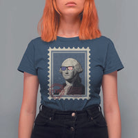 Funny 4th Of July T Shirt For Women It's Only Treason If You Lose American Flag - Wonder Print Shop