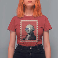 Funny 4th Of July T Shirt For Women It's Only Treason If You Lose American Flag - Wonder Print Shop