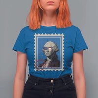 Funny 4th Of July T Shirt For Women It's Only Treason If You Lose American Flag - Wonder Print Shop