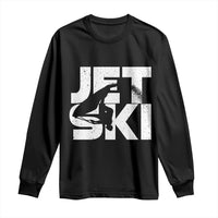 Jet Ski Rider Long Sleeve Shirt Water Sports Watercraft Skiing Jetski - Wonder Print Shop