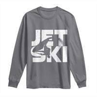 Jet Ski Rider Long Sleeve Shirt Water Sports Watercraft Skiing Jetski - Wonder Print Shop