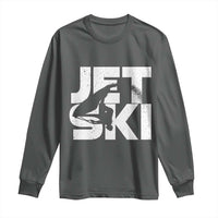 Jet Ski Rider Long Sleeve Shirt Water Sports Watercraft Skiing Jetski - Wonder Print Shop