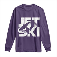 Jet Ski Rider Long Sleeve Shirt Water Sports Watercraft Skiing Jetski - Wonder Print Shop