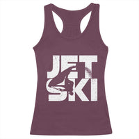Jet Ski Rider Racerback Tank Top Water Sports Watercraft Skiing Jetski - Wonder Print Shop