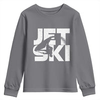 Jet Ski Rider Youth Sweatshirt Water Sports Watercraft Skiing Jetski - Wonder Print Shop
