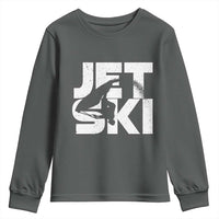 Jet Ski Rider Youth Sweatshirt Water Sports Watercraft Skiing Jetski - Wonder Print Shop