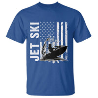 Jet Ski Lover T Shirt Vintage Ski Rider American Flag Water Sport - Wonder Print Shop