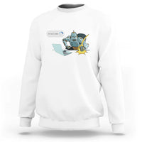 Funny I Am Not A Robot Sweatshirt Captcha Bot Login Programmer Computer - Wonder Print Shop