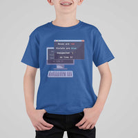 Funny Programmer T Shirt For Kid Roses Are Red Violets Are Blue Unexpected On Line 32 - Wonder Print Shop