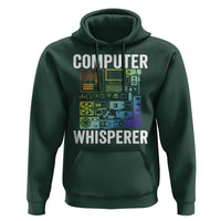 Computer Technician Hoodie Computer Whisperer IT Tech Support Devices - Wonder Print Shop