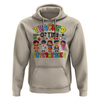 Kindergarten Preschool Teacher Hoodie Teacher of Tiny Superheroes Back To School - Wonder Print Shop