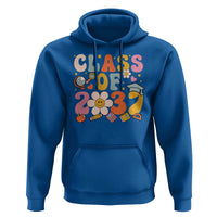 Class Of 2037 Hoodie Back To School Retro Groove Flower Pencil Apple - Wonder Print Shop
