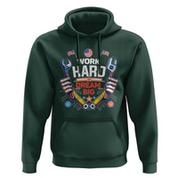 Motivational Quote Hoodie Work Hard Dream Big Labor Day - Wonder Print Shop