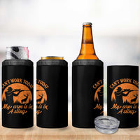 Cant Work Today My Arm Is In A Sling 4 in 1 Can Cooler Tumbler Funny Deer Hunting - Wonder Print Shop