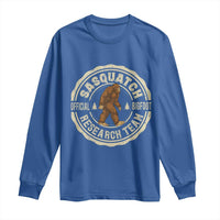 Funny Bigfoot Research Team Long Sleeve Shirt Retro Official Sasquatch Forest Stroll - Wonder Print Shop