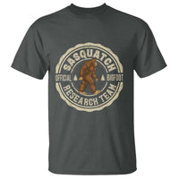 Funny Bigfoot Research Team T Shirt Retro Official Sasquatch Forest Stroll - Wonder Print Shop