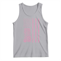 Off Road Car Wheel Pink Leopard Print American Flag Tank Top - Wonder Print Shop