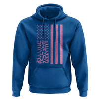 Off Road Car Wheel Vintage Pink American Flag Hoodie - Wonder Print Shop