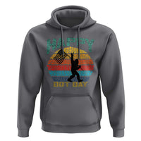 Happy Dot Day Bigfoot Hoodie American Flag Retro Sunset - Wonder Print Shop