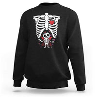 Pregnancy Announcement Sweatshirt Halloween Vampire Skeleton Monster Baby Pregnant Candy - Wonder Print Shop