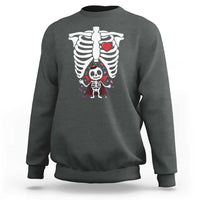 Pregnancy Announcement Sweatshirt Halloween Vampire Skeleton Monster Baby Pregnant Candy - Wonder Print Shop