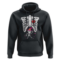 Pregnancy Announcement Hoodie Halloween Witch Skeleton Monster Baby Pregnant Candy