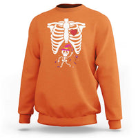 Pregnancy Announcement Sweatshirt Halloween Witch Skeleton Monster Baby Pregnant Candy - Wonder Print Shop