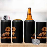 Funny Halloween Dachshund 4 in 1 Can Cooler Tumbler Halloweener Pumpkin Wiener Dog - Wonder Print Shop