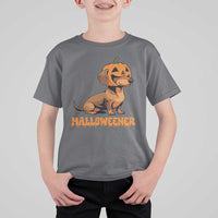 Funny Halloween Dachshund T Shirt For Kid Halloweener Pumpkin Wiener Dog - Wonder Print Shop