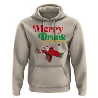 Funny Christmas Beers Hoodie Merry Drunk I'm Christmas Santa