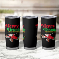 Funny Christmas Beers Tumbler Cup Merry Drunk I'm Christmas Santa - Wonder Print Shop