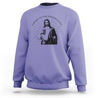 Funny Cheers To The Birthday Boy Sweatshirt Christmas Christian Faith - Wonder Print Shop