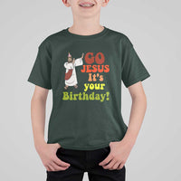 Funny Christian Christmas T Shirt For Kid Go Jesus It's Your Birthday - Wonder Print Shop