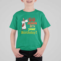 Funny Christian Christmas T Shirt For Kid Go Jesus It's Your Birthday - Wonder Print Shop