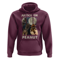 Justice For Peanut The Squirrel 2024 Moon Hoodie