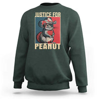 Justice For Peanut The Squirrel 2024 Sweatshirt - Wonder Print Shop