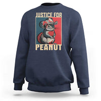 Justice For Peanut The Squirrel 2024 Sweatshirt - Wonder Print Shop