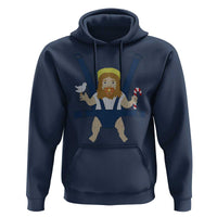 Funny Christmas Baby Jesus Hoodie Xmas Christian Little Boy - Wonder Print Shop