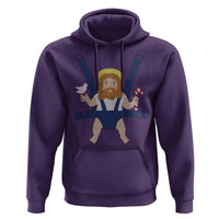 Funny Christmas Baby Jesus Hoodie Xmas Christian Little Boy - Wonder Print Shop