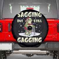Funny Sagging But Still Gagging Christmas Frog Spare Tire Cover Funny Cringe Meme Gag Humor - Wonder Print Shop