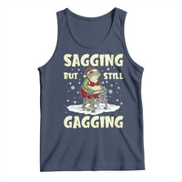 Funny Sagging But Still Gagging Christmas Frog Tank Top Funny Cringe Meme Gag Humor - Wonder Print Shop