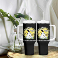 Funny It Is Fine I Am Fine Everything Is Fine Its Just A Little Meltdown Tumbler With Handle Christmas Snowman - Wonder Print Shop